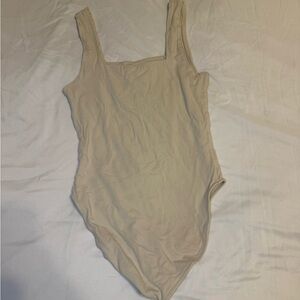 Women’s  Cream One Piece bodysuit